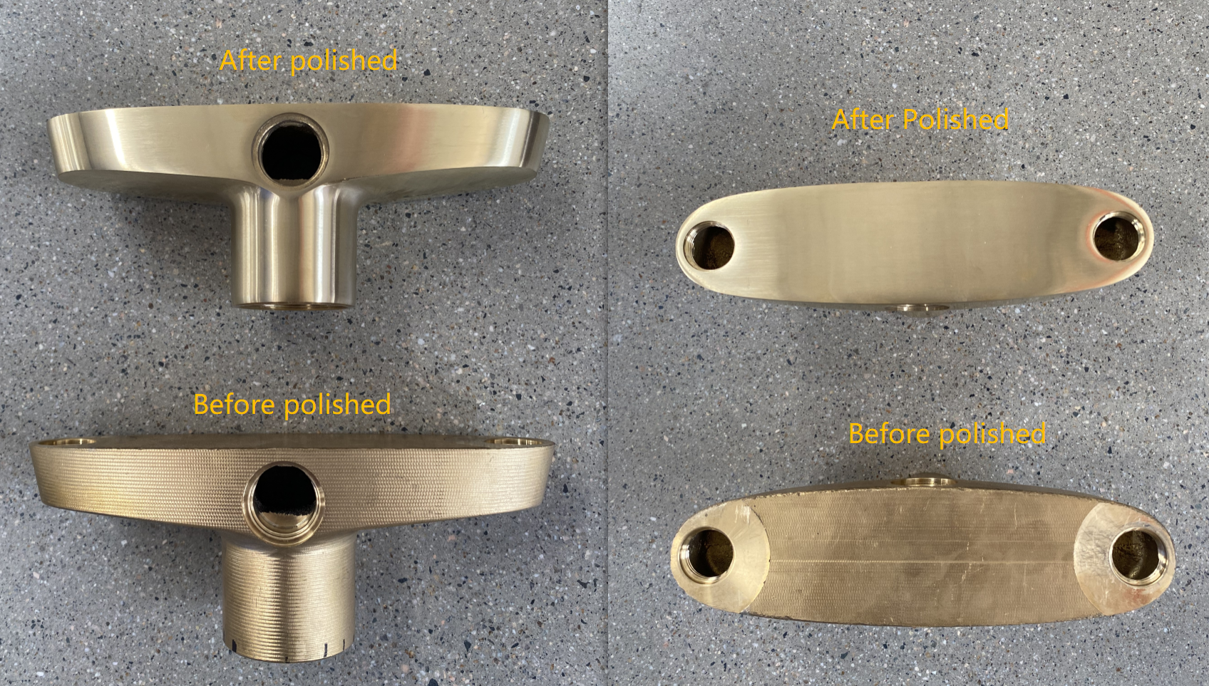 4. 抛光前 बनाम 抛光后 ..