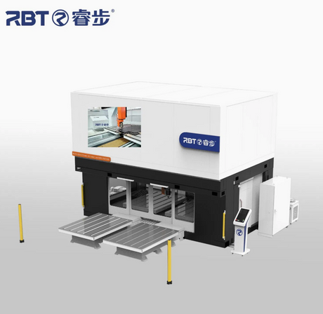 उच्च प्रदर्शन मल्टीपल हेड 6 एक्सिस सीएनसी राउटर स्पेसट्यू वुड पार्ट्स के लिए डस्ट कलेक्शन के साथ