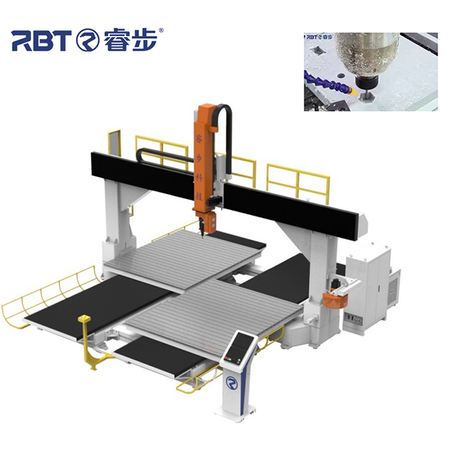 गैर-धातु छह-अक्ष मशीनिंग केंद्र समग्र सामग्री के लिए उपयुक्त है