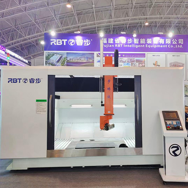 प्लास्टिक कंपोजिट एल्यूमीनियम हनीकॉम्ब के लिए आरबीटी 5-एक्सिस सीएनसी कटिंग मशीन