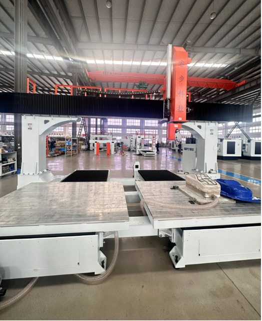 समग्र सामग्री प्रसंस्करण के लिए उच्च गति बहु अक्ष सीएनसी मशीन